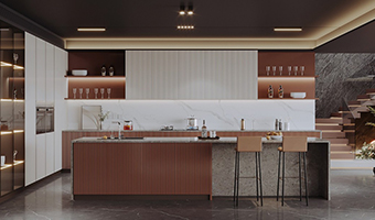 廚房怎么選擇定制櫥柜顏色？