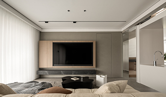 124㎡商品房整木定制，現(xiàn)代簡約風(fēng)格設(shè)計
