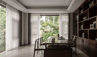 800㎡新中式整木定制，花園別墅設(shè)計(jì)案例