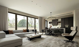 600㎡全屋整木定制別墅，現(xiàn)代極簡風(fēng)格設(shè)