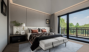 409㎡整木定制別墅，簡(jiǎn)約新中式風(fēng)格