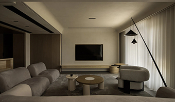 500㎡整木定制大宅，原木侘寂風(fēng)