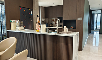 256㎡整木定制大平層，現(xiàn)代極簡(jiǎn)風(fēng)格實(shí)拍