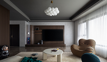 186㎡全屋整木定制大平層，現(xiàn)代簡(jiǎn)約風(fēng)