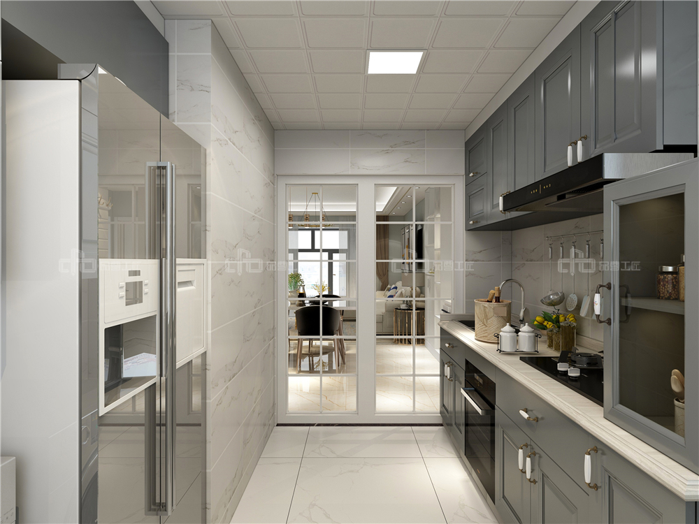 廚房門設(shè)計什么款式比較好看？(圖1)