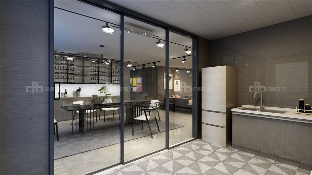 廚房門設(shè)計什么款式比較好看？(圖2)