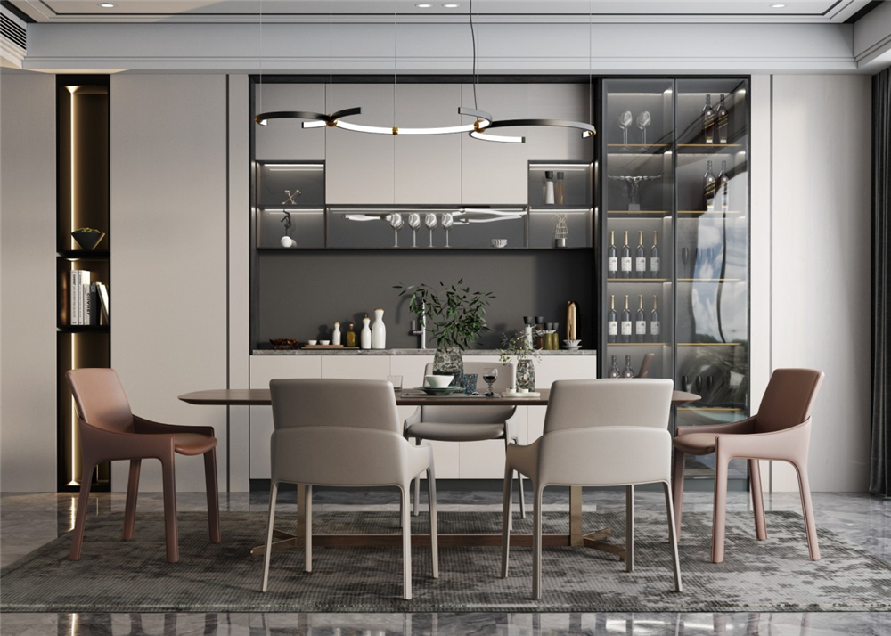 餐廳是定制酒柜還是餐邊柜？(圖2)