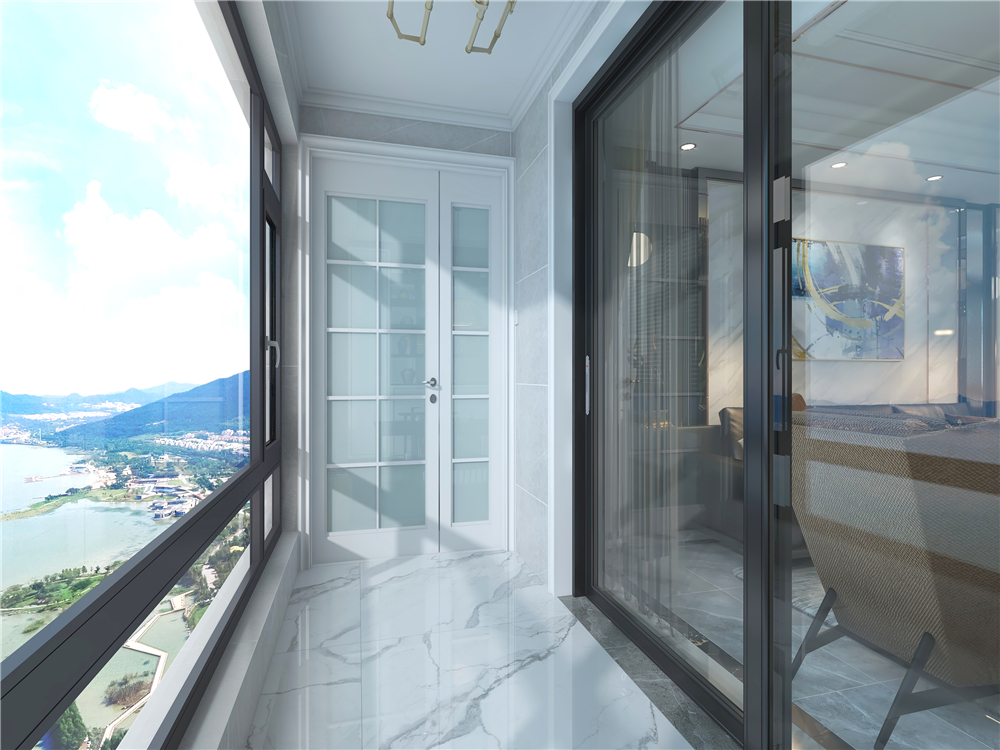 陽(yáng)臺(tái)做移門好嗎，陽(yáng)臺(tái)移門尺寸(圖2)