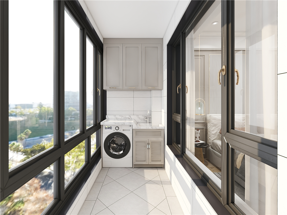 陽臺設(shè)計陽臺柜要有哪些功能？(圖3)