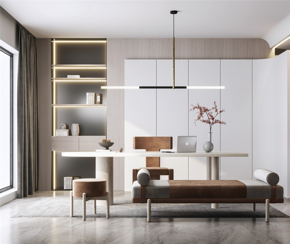 書房一般都裝修什么風(fēng)格的比較好？(圖2)