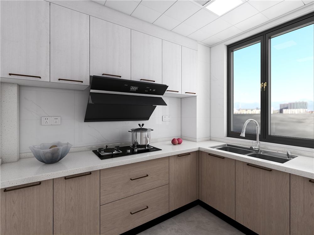 定制櫥柜是做白色好看還是木色的？(圖3)