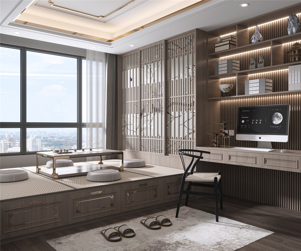 全屋定制書房裝修要注意什么？(圖4)