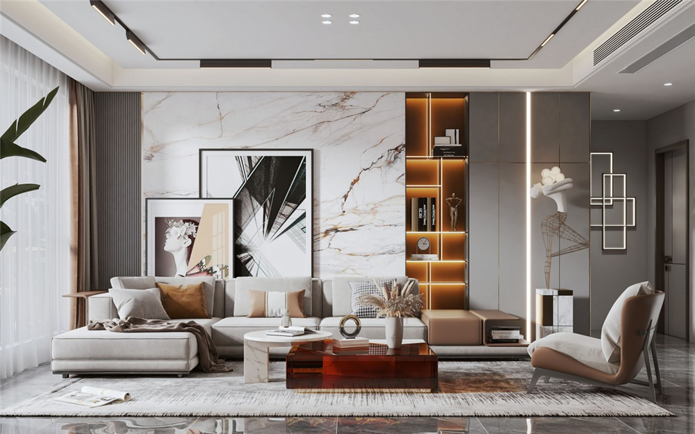 全屋定制有哪些風(fēng)格可以做輕奢？(圖2)